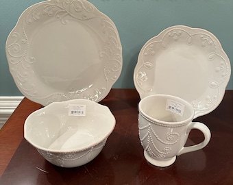 Lenox French Perle Violet Little Everything Plates 5 In