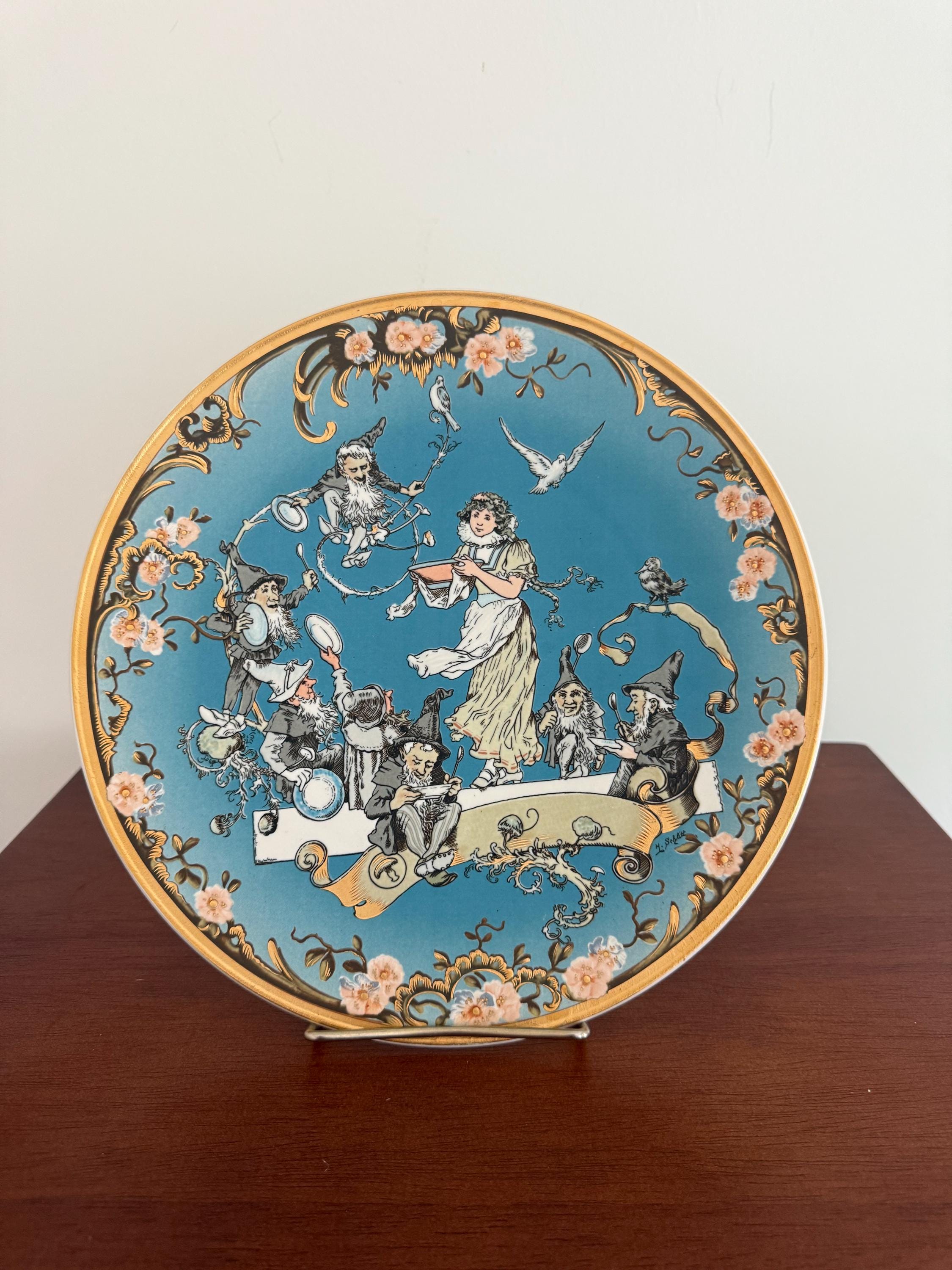 Villeroy & Boch Mettlach “snow White and the 7 Dwarfs” 1st Edition