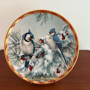 Lenox Nature’s Collage Plate Collection “ WINTER SONG” Decorative Plate
