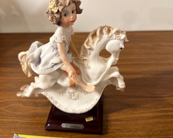 Guiseppe Armani Shy Rider Figurine From the Magic Memories