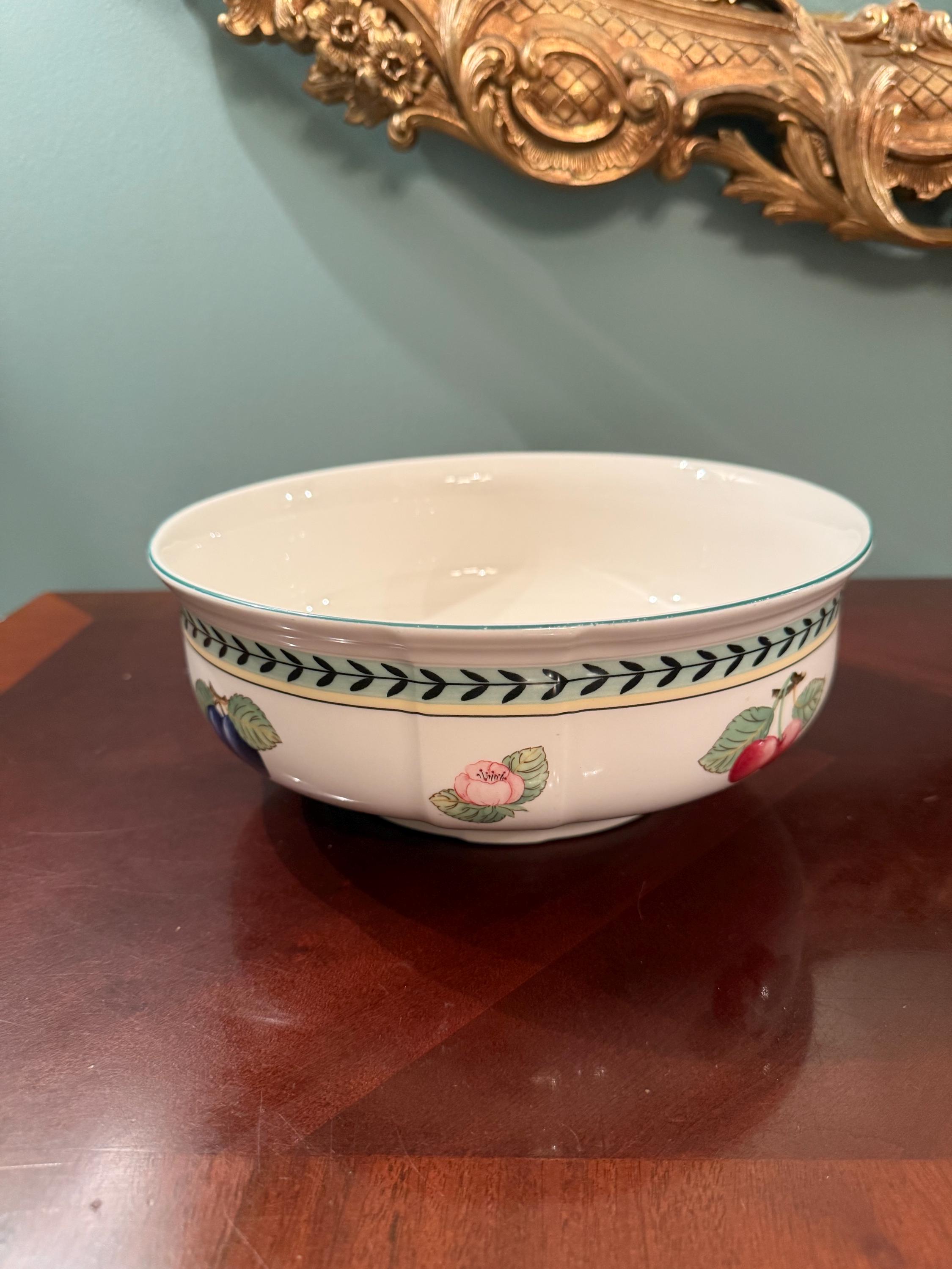 Villeroy & Boch フレンチガーデン　長方形ケーキ皿 Villeroy & Boch フレンチガーデン 長方形ケーキ皿