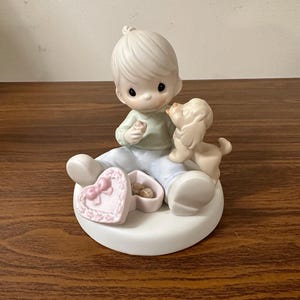Figurina vintage MOMENTI PREZIOSI del 1993 &quot;Condividere dolci momenti insieme&quot;.