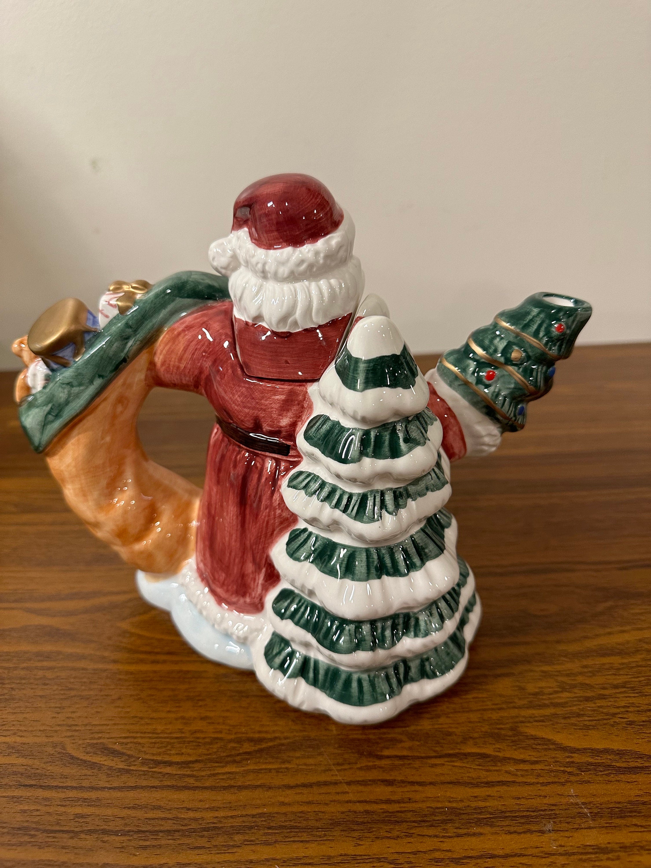 ヴィンテージ サンタクロース ティーポット - Etsy 日本