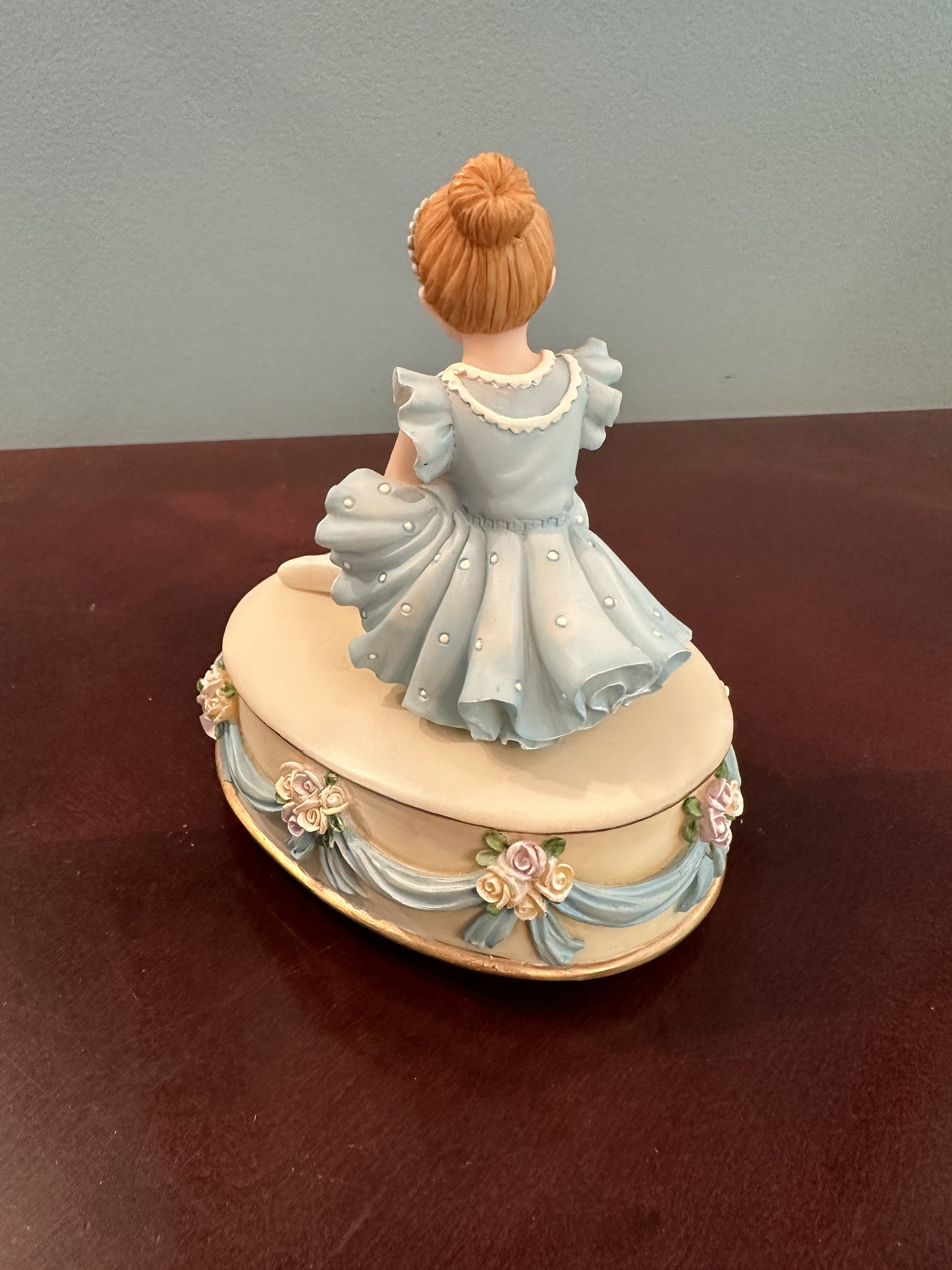 Vintage Lefton Musical Ballerina Girl Figurine Etsy