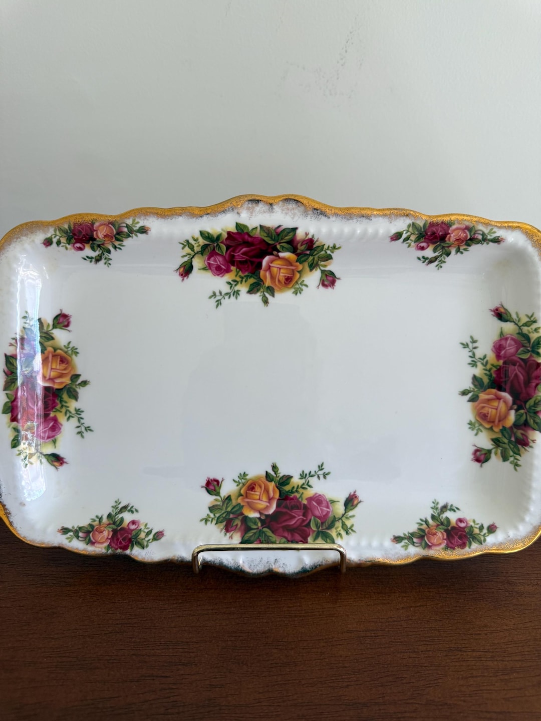 Royal Albert Old Country Roses Sandwich Tray Etsy royal-albert-old-country-roses-sandwich-tray-etsy