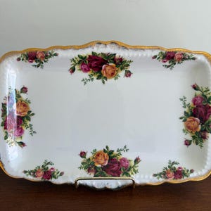 Royal Albert Old Country Roses Sandwich Tray