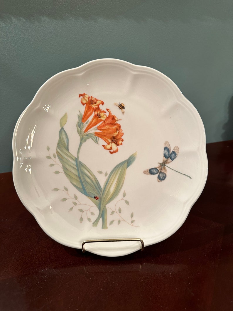 Lenox Butterfly Meadow Dragonfly Accent Plate image 2