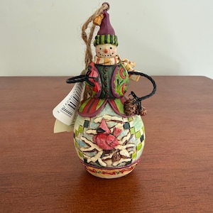 Jim shore snowman - Etsy 日本