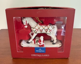 Villeroy & Boch Christmas Ornament Set - Hand-painted Woodland