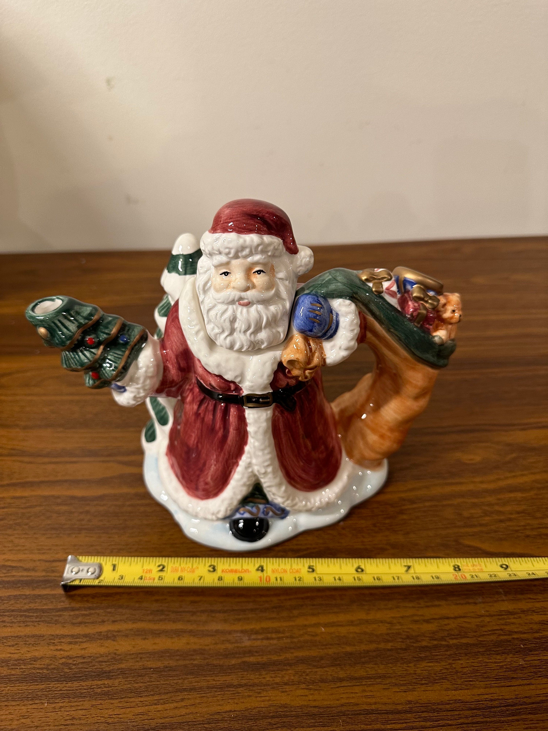 ヴィンテージ サンタクロース ティーポット - Etsy 日本