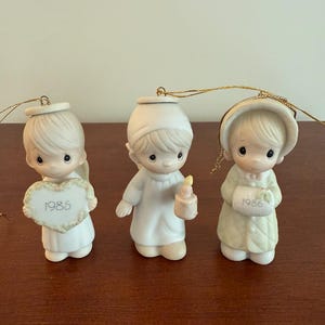 3 Precious Moments Ornaments
