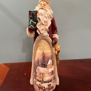 Kirkland Santa's Visit クリスマス磁器製装飾品 Kirkland Santa - Etsy