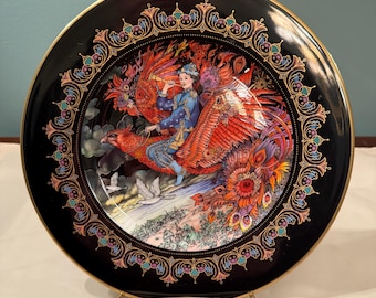 Vintage Villeroy & Boch Plate Magical Fairy Tales From Old Russia