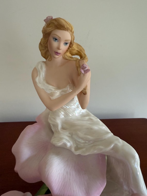 Franklin Mint “lady Rose” by Jegou Figurine. - Etsy