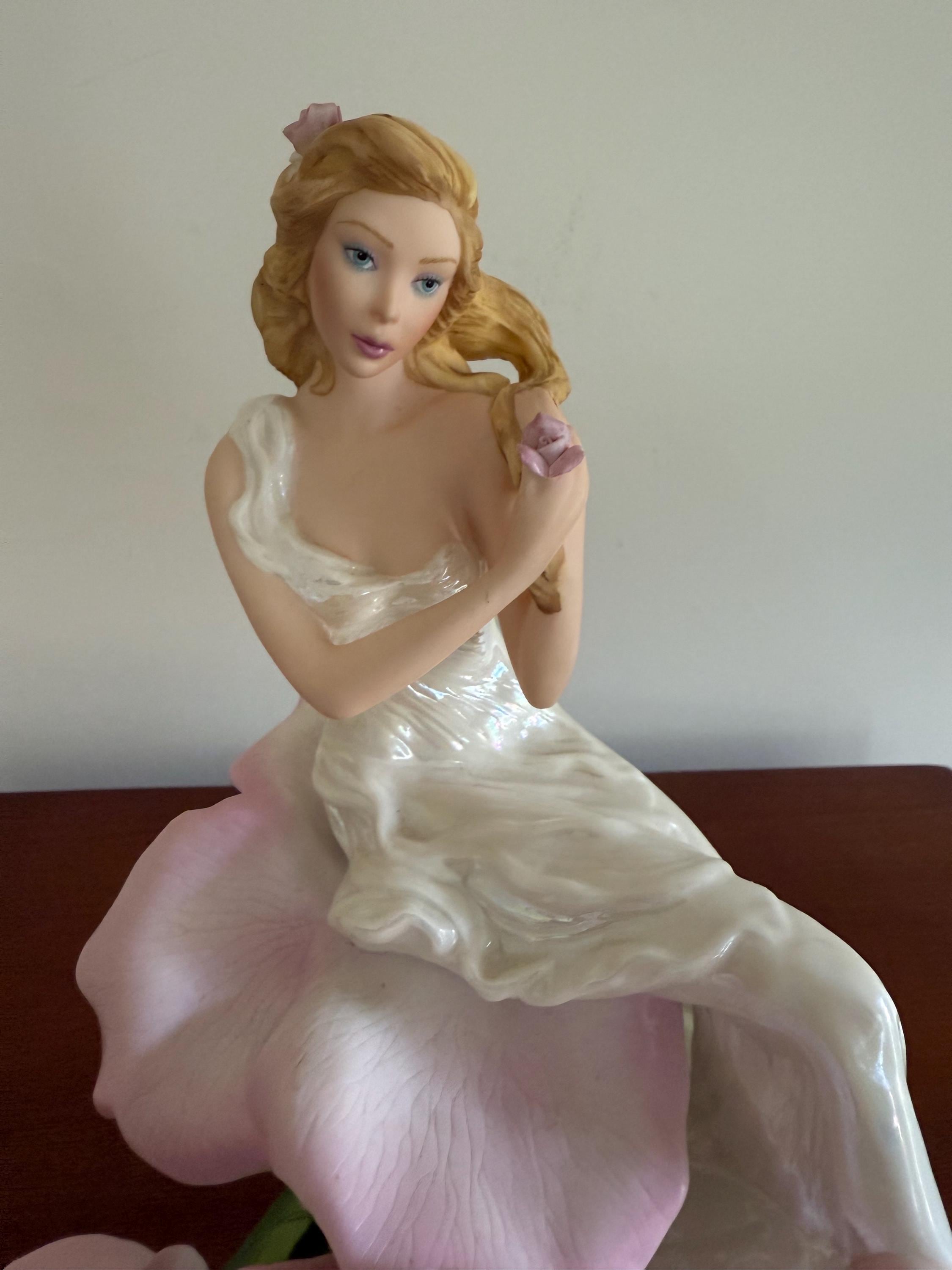 Franklin Mint “lady Rose” by Jegou Figurine