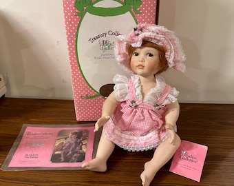 Paradise Galleries Porcelain “kayla” Doll - Etsy