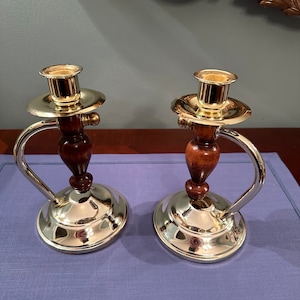 Vintage Set of 2  Home Interiors Candle Holder Wall Sconces