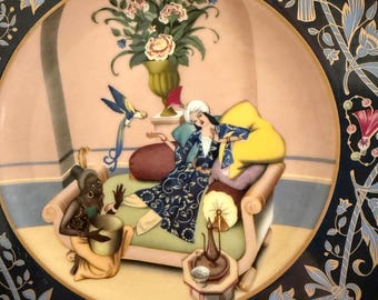 Villeroy & Boch Porcelain Collector Plate, Princess Radiant and Phoenix