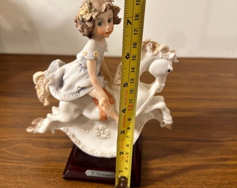 Guiseppe Armani Shy Rider Figurine From the Magic Memories