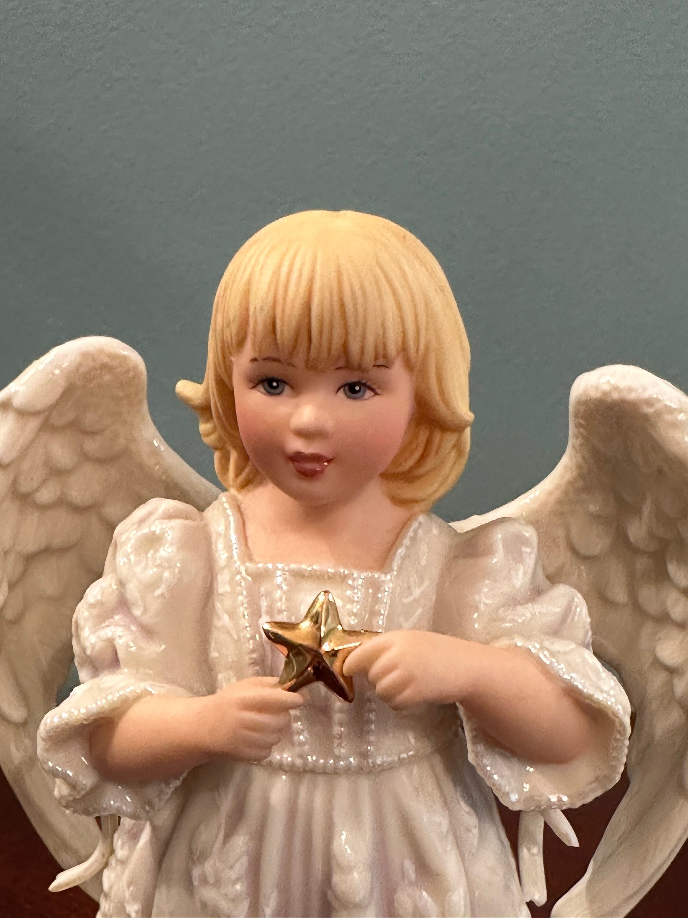 雑貨1285／Sandra Kuck（サンドラクック） 座っている天使の置物 Lenox Angel Twinkle Twinkle by Sandra Kuck Figurine - Etsy Hong Kong