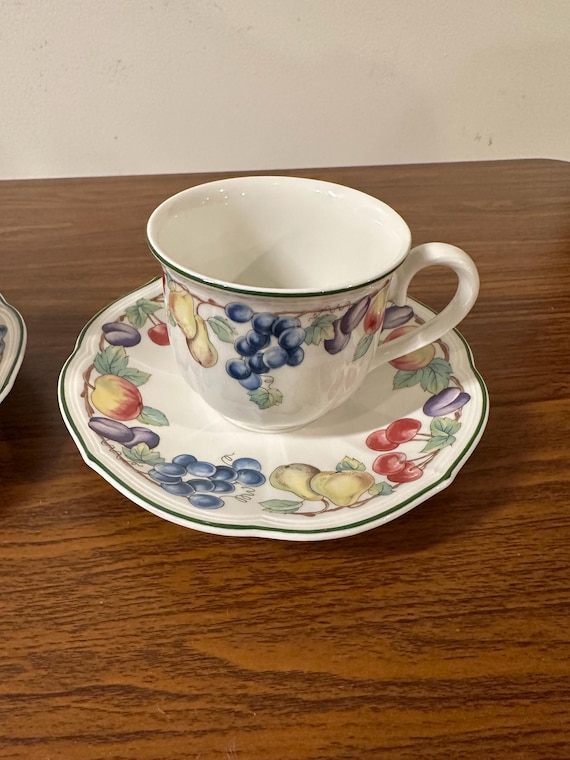 Set of 2 Villeroy & Boch “melina” Teacup and Saucers.. - Etsy
