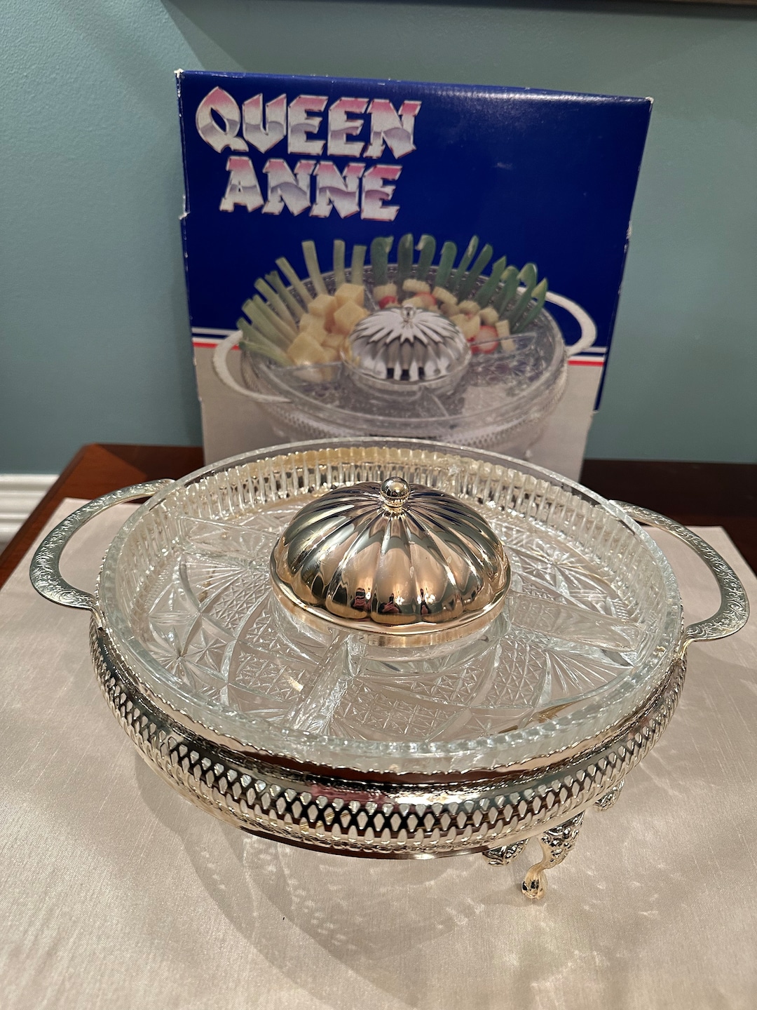 Queen Anne Silver Plated Tableware Etsy