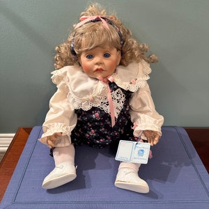 Royal Vienna Doll Ali by Marci Cohen Signed by Lloyd Middleton.