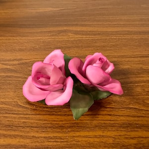 Vintage Italian Capodimonte  Porcelain Flower.