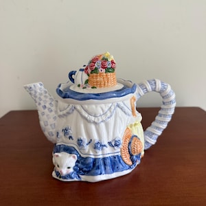 Avon Cat Teapot - Etsy