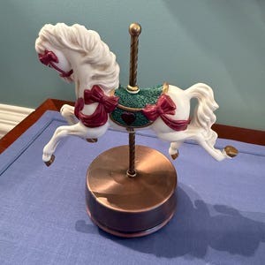 Horse Carousel Music Box.