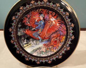 Vintage Villeroy & Boch Plate Magical Fairy Tales From Old Russia