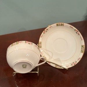 Vintage Nippon Teacup and Saucer