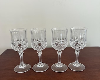 Cristal D’arques  Longchamp Cordial Liqueur Glasses Set of 4