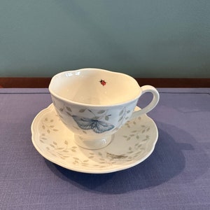 Lenox Butterfly Meadow Tea cup and Saucer