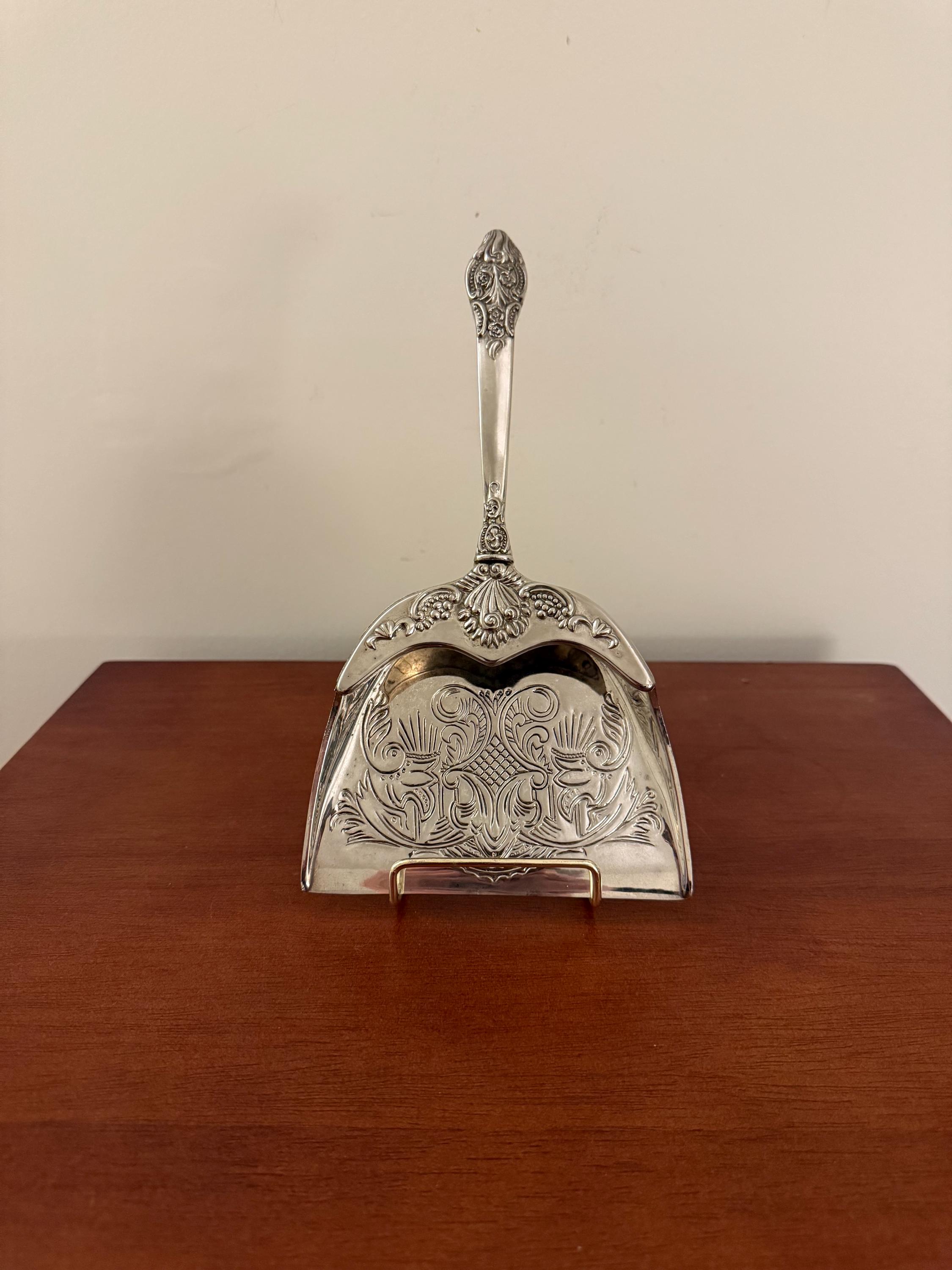 Vintage Godinger Silver Art Co. (GSA) Silver-plated Crumb Dustpan