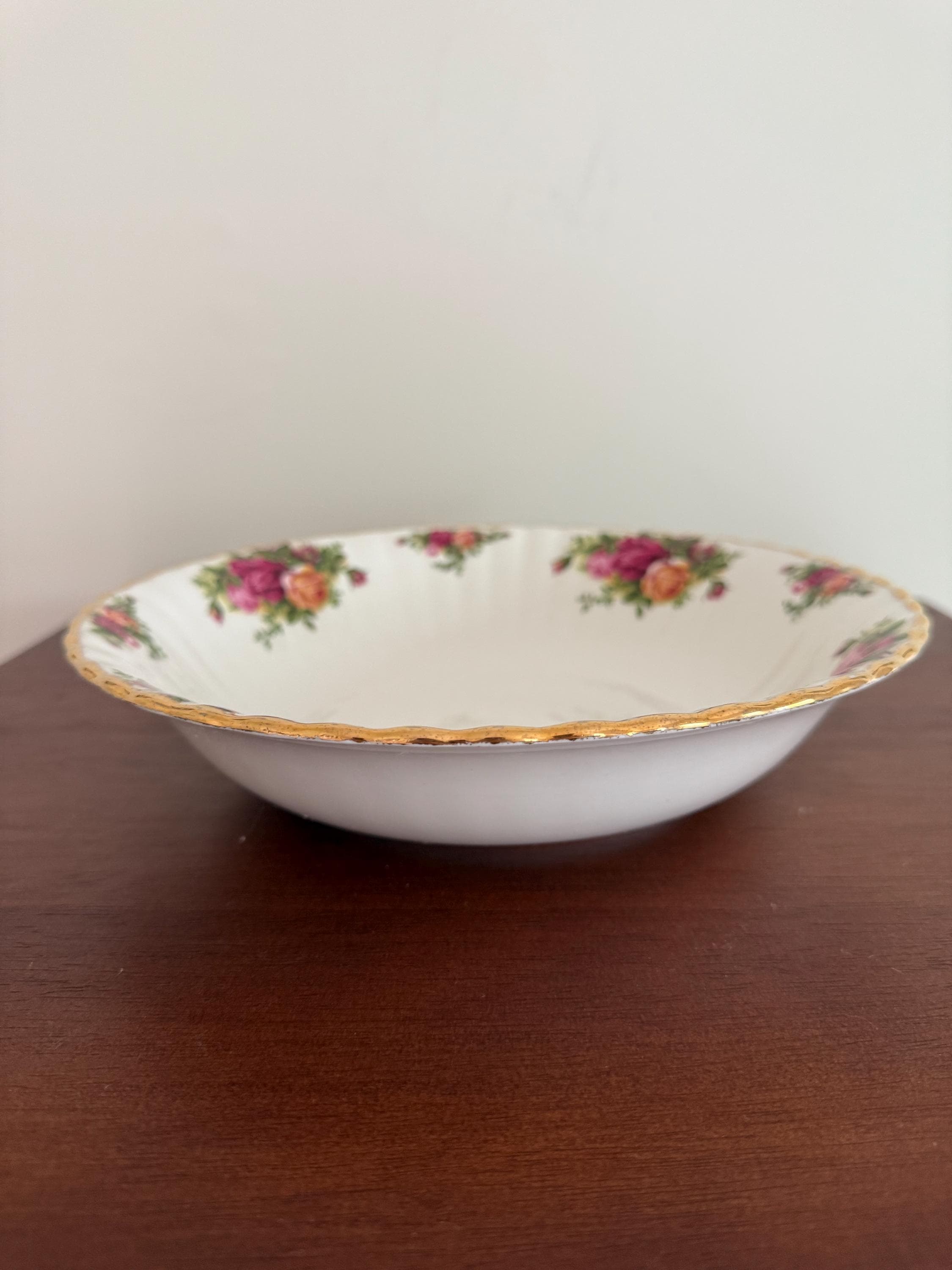 Royal Albert Old Country Roses Open Vegetable Bowl - Etsy