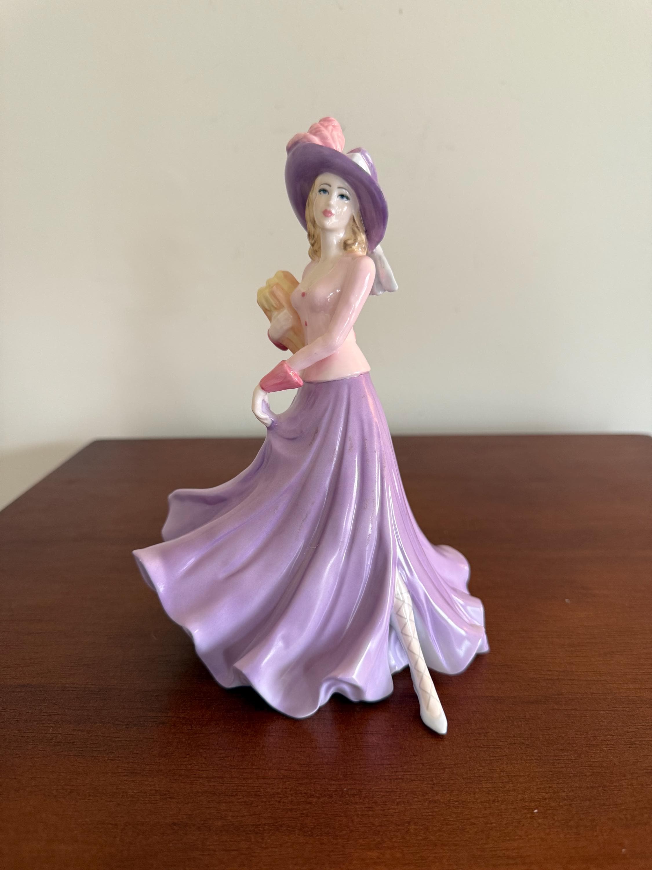 Coalport Lady Figure - Etsy UK