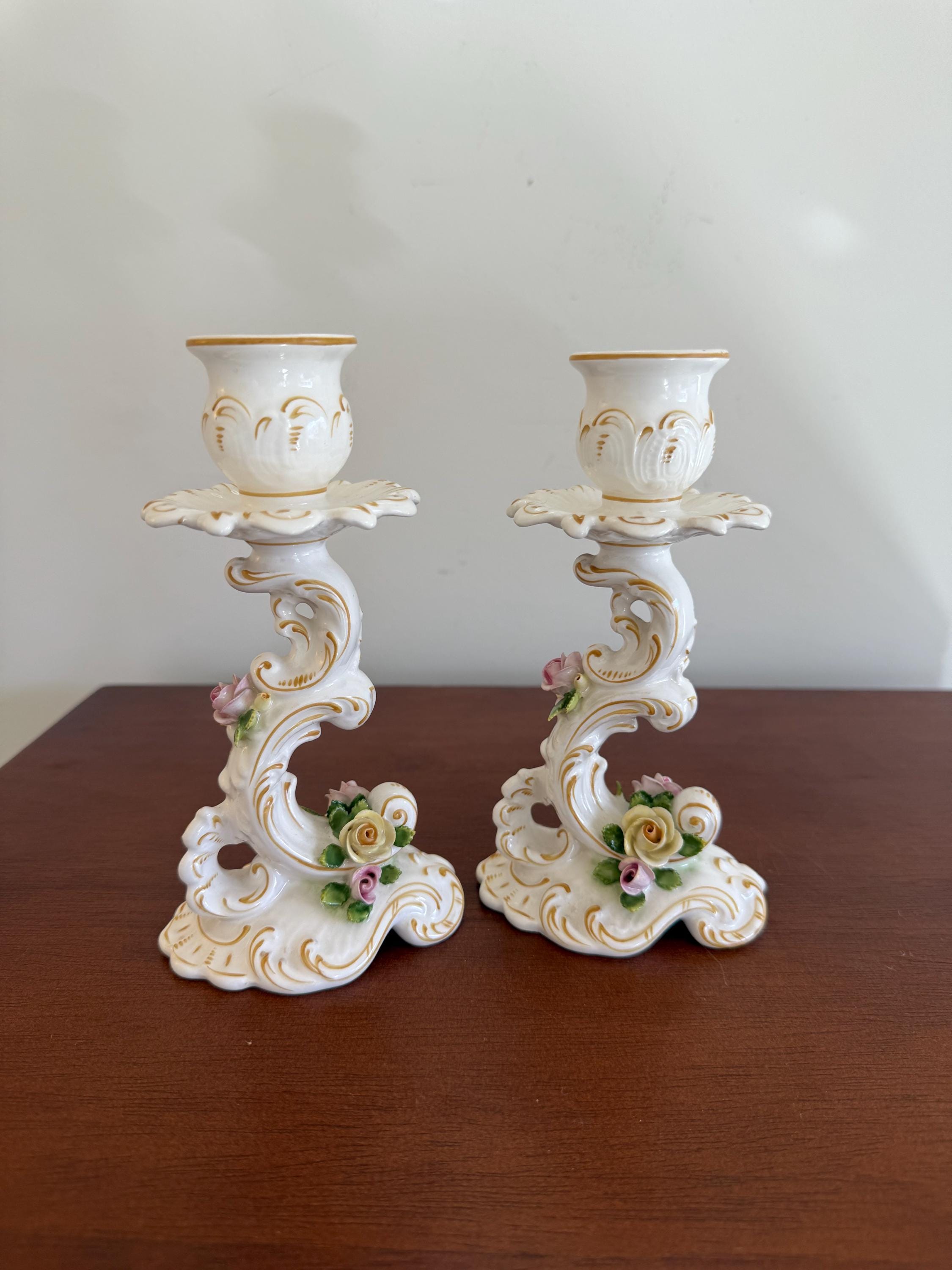 Dresden candleholder - Etsy 日本