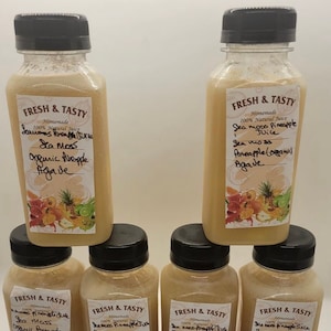 Sea moss Pineapple juice- cold pressed-detox juice