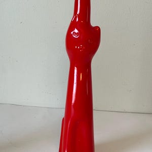 Red Riesling Cat Wine Bottle Decoration, Cute Cat Lover Gift, Unique Wine Decor, Cat Art Decor, Feline Home Decor