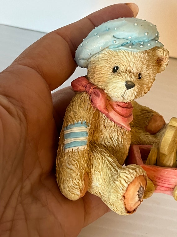 Enesco 1992 Cherished Teddies Harrison Figurine, Gift for