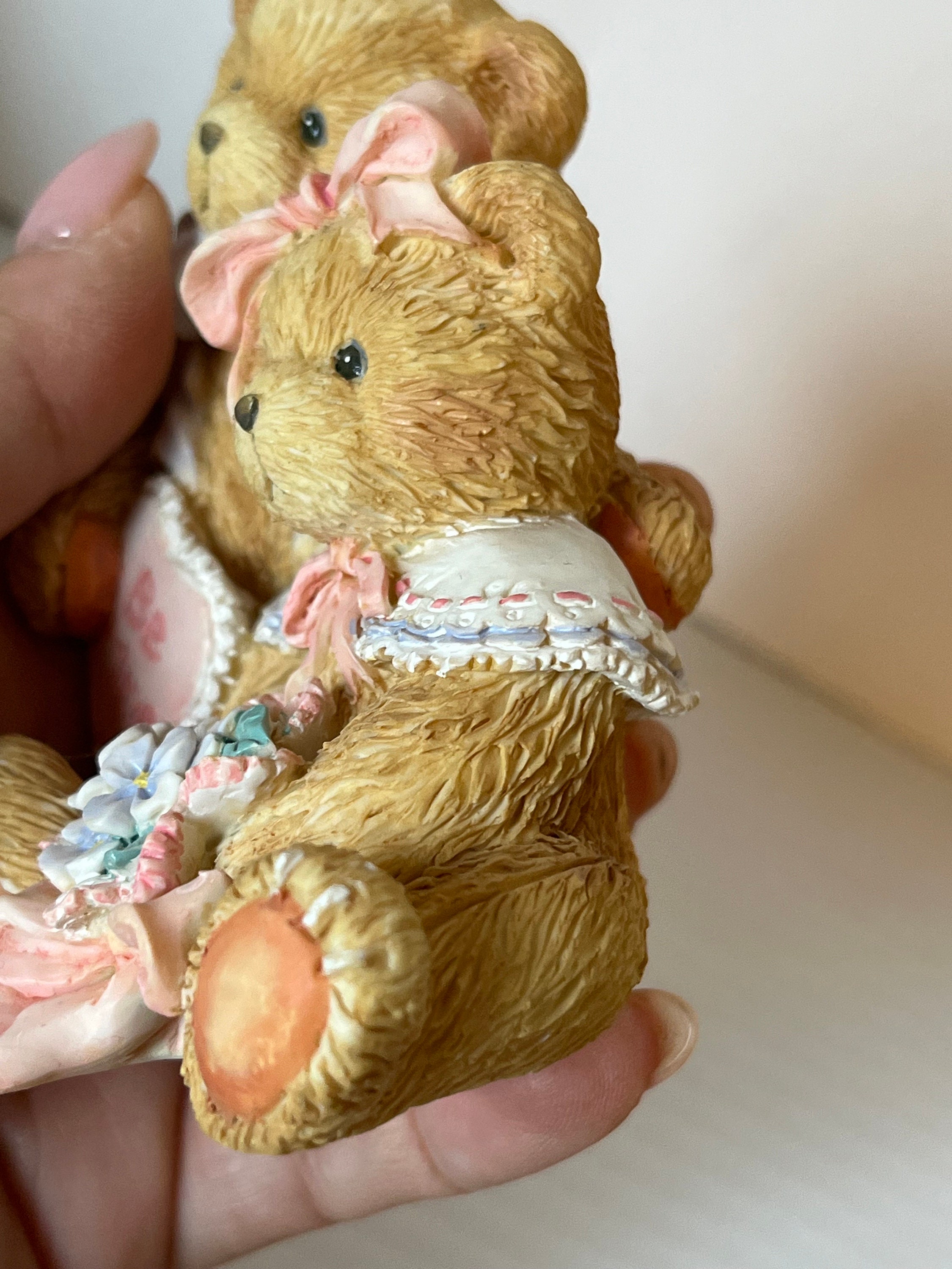 Cherished Teddies Oliver & Olivia 1994 Figurine, Collectible Gift