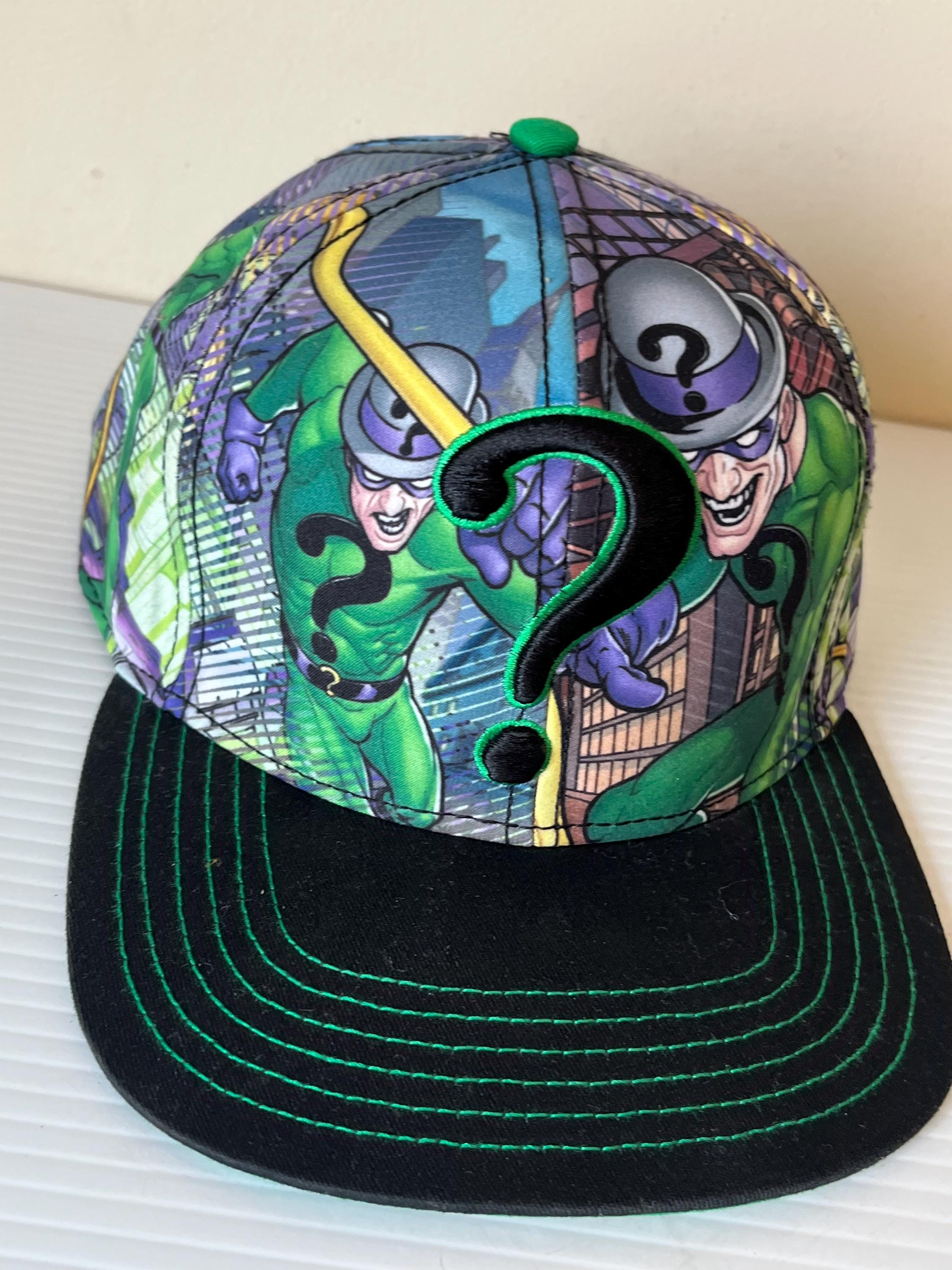 Vintage Riddler Snapback Hat, DC Comics Collector display picture 1
