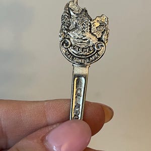 Canada Souvenir Spoon, Maligne Lake Jasper Park, Alberta Tourist Gift, Collectible Travel Spoon, Canadian Adventure Memorabilia