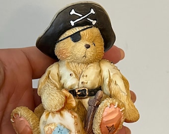 Cherished Teddies Taylor Figur, Nautisches Piraten Bär Sammlerstück