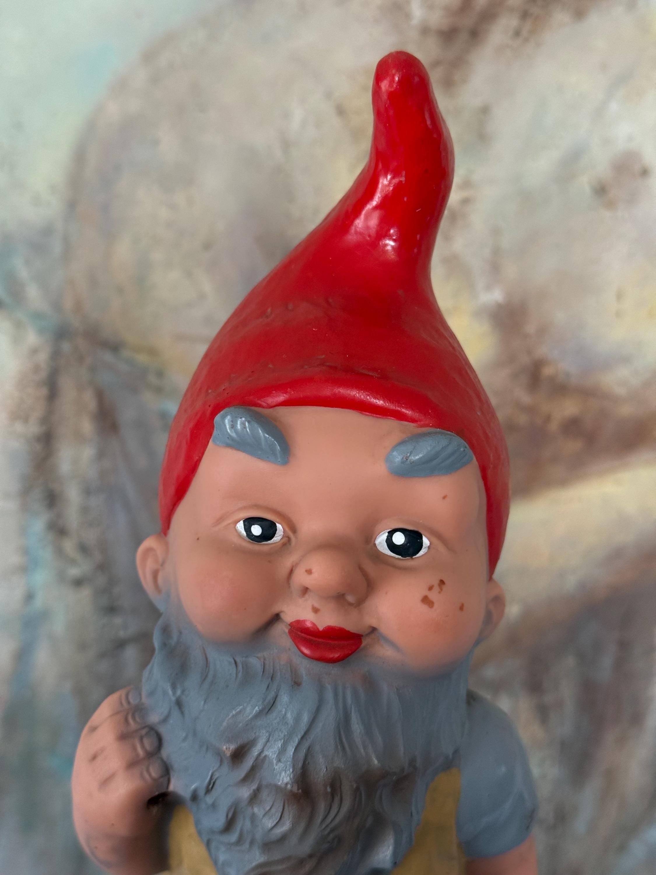 Vintage Heissner West German Garden Gnome, 1960s Mid Century