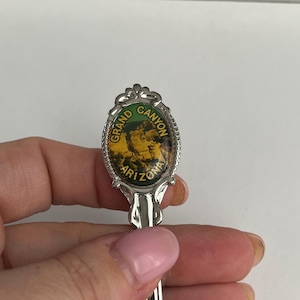 Grand Canyon Arizona Vintage Souvenir Spoon Collectible, Travel Memorabilia, Collectible Spoon, Retro Kitchen Decor, Gift For Collector
