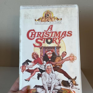 A Christmas Story VHS 1995, Clamshell Edition, Vintage Movie, Holiday Film, Christmas Classic, Collectible VCR