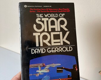 The World of Star Trek Book by David Gerrold, Trekkie Gift