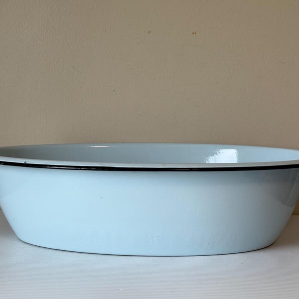 Enamel Wash Tub - Etsy